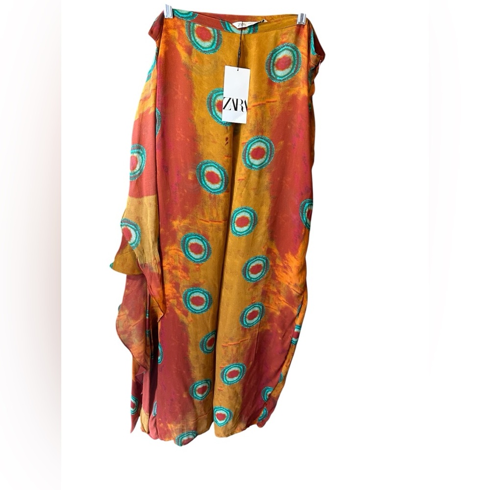 ZARA Multicolor Wide Leg Pants